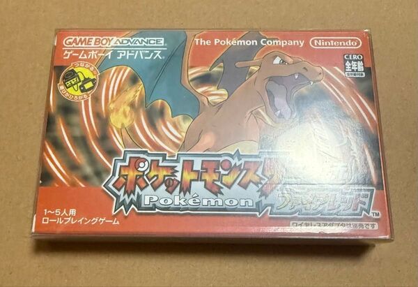 ゲームボーイアドバンス GBA ポケットモンスター ファイアレッド 箱付き