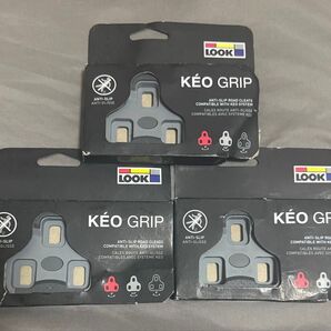 ルック KEOグリップ クリート GRIP グレー 3セット