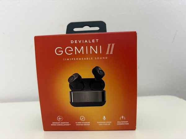 5/23価格相談対応済20時まで値下げ 極美品 箱付属品完備 DEVIALET GEMINI II 2 ワイヤレスイヤホン