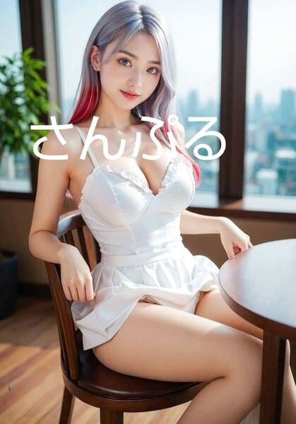 AI美女、A4サイズアートポスター