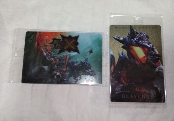 モンスターハンター 20th カードウエハース MHX&ディノバルド