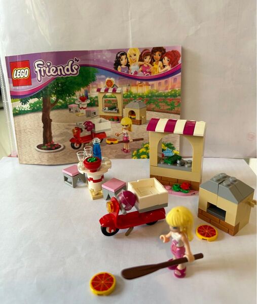 LEGO Friends ハートレイクのピザ屋さん 41092 説明書付き