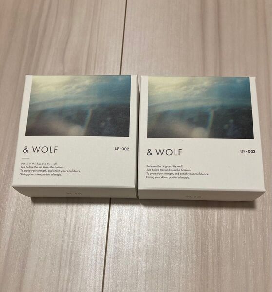 & WOLF UVセラムリキッドファンデーション UF-002 ライトベージュ N organic UVカット ファンデ
