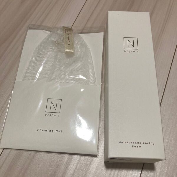 N organic モイスチュア&バランシング フォーム 洗顔 エヌオーガニック 洗顔料 泡だてネット