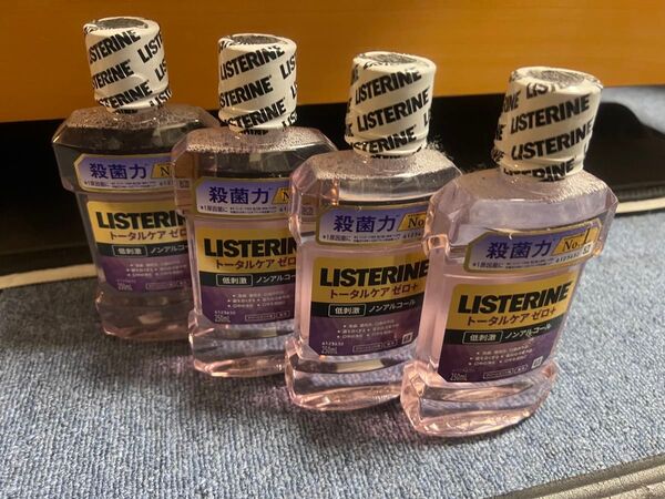 【4個セット】LISTERINE トータルケアゼロプラス 250ml