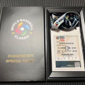 WBC2023 ダイヤモンドボックス スペシャルチケットホルダー 3月12日 日本vsオーストラリア