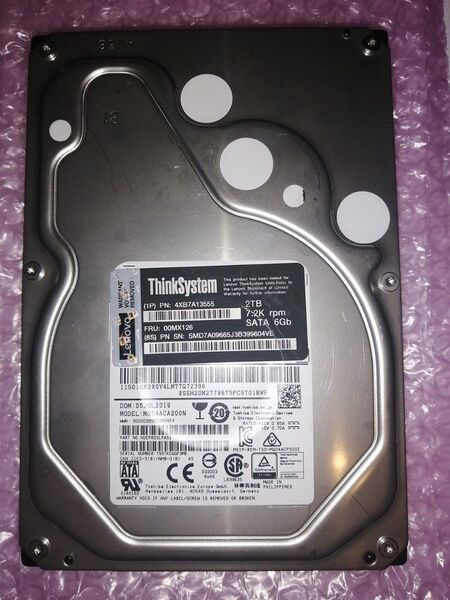 【高耐久】NASやRAID用に最適 東芝MG04ACA-N シリーズ TOSHIBA MG04ACA200N 2TB