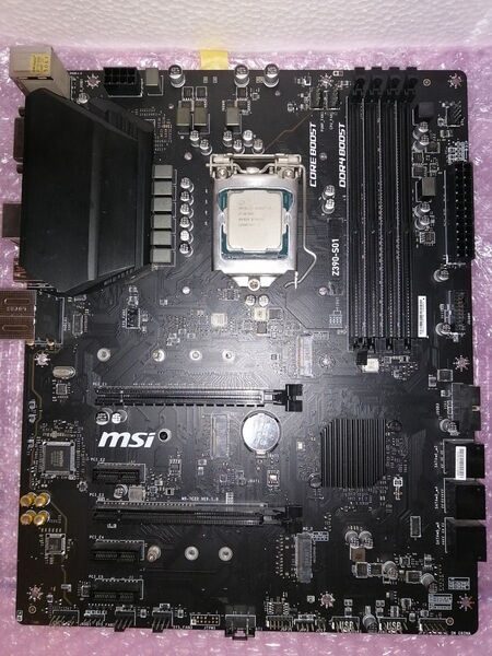 【CPU+マザーボード セット】Core i7-8700K +MSI Z390-S01 OSおまけ