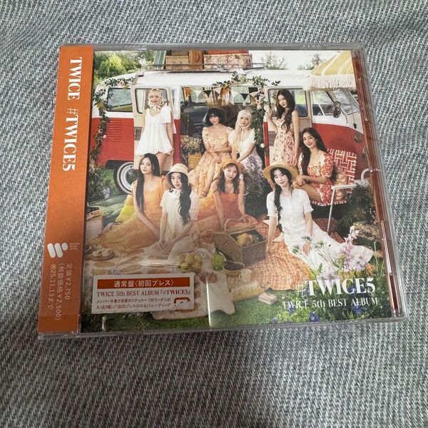 TWICE #TWICE5 CD アルバム 通常盤