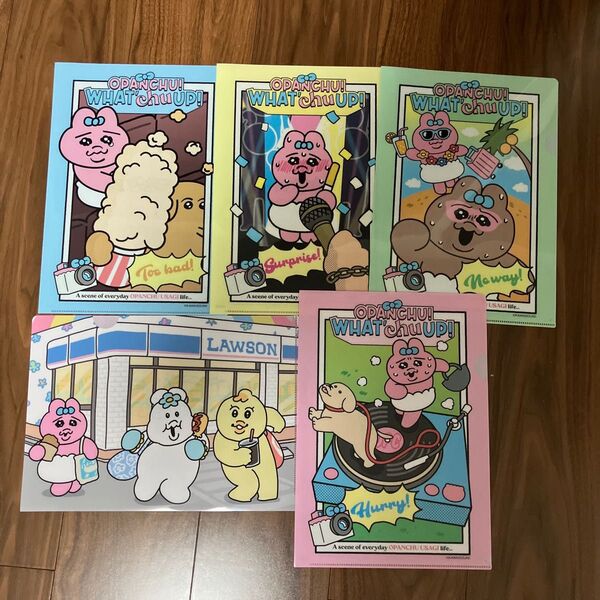 おぱんちゅうさぎ クリアファイル ローソン