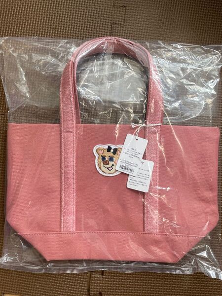 FEILER フェイラー トートバッグ ワッペントートバッグ オールドテディ 小 ピンか
