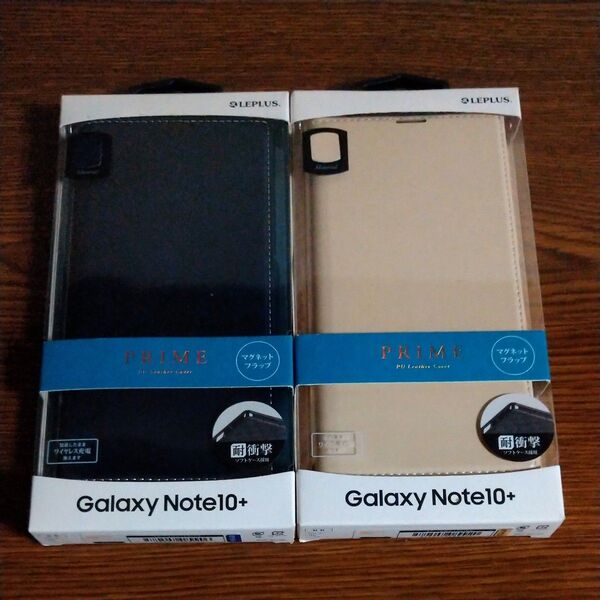 Galaxy Note 10+ 手帳型ケース 2個セット