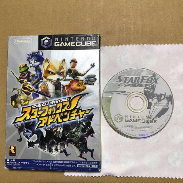 スターフォックス アサルト アドベンチャー ゲームキューブ GC ソフト