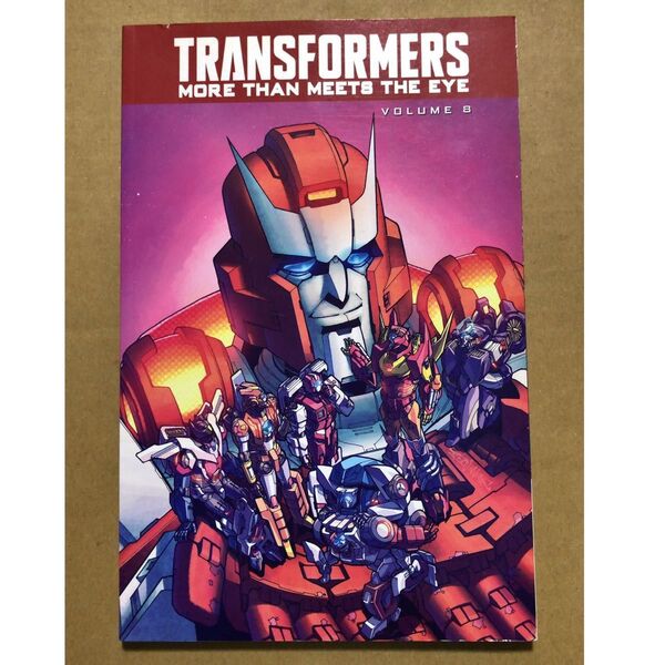 トランスフォーマー モアザンミーツジアイ More Than Meets The Eye 8 洋書 アメコミ