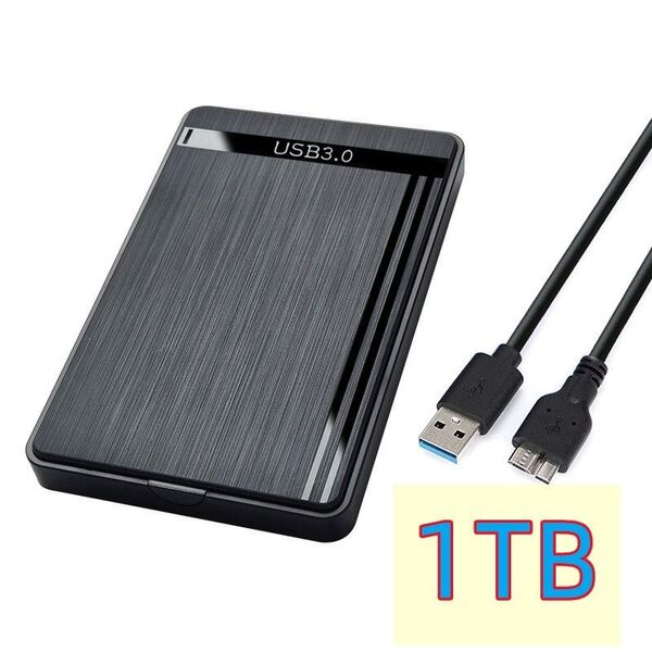 E064 1TB USB3.0 外付け 高速 大容量 HDD PS3/4/5 TV録画対応