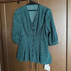 新品 七分袖 おしゃれデザイン チュニック
