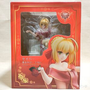 【未使用】アニプレックス Fate/EXTRA Last Encoreセイバー 湯浴みローブVer. 1/7スケール f-969