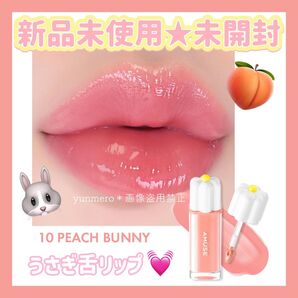 【新品★未開封】AMUSE デューティント N #10 ピーチバニー/ウォニョン愛用☆うさぎ舌になれちゃう話題のカラー☆