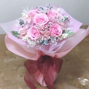 プリザーブドフラワーアレンジ 花束 ウェディング ブーケ お供え花 母の日花 プレゼント