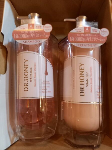 ドクターハニー ホワイトビー バランス リペア シャンプー トリートメント 340ml