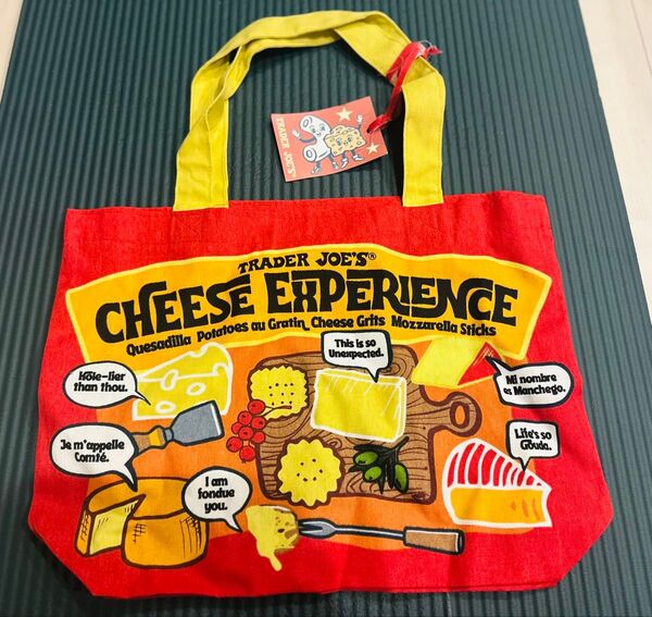 TRADER JOE'S チーズ柄 エコバッグ