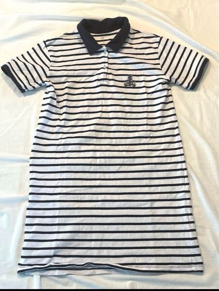 半袖ポロシャツ ポロシャツ ボーダー ギャップ GAP ポロ ワンピース 150cm