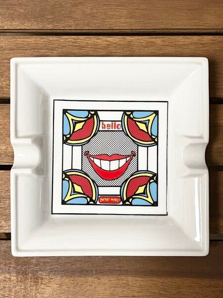 Peter Max 灰皿/ピーターマックス/Iroquois China Company/アッシュトレイ