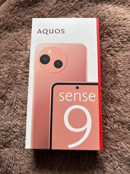 【新品・未開封】AQUOS sense9 SH-M29 コーラル 6GB/128GB