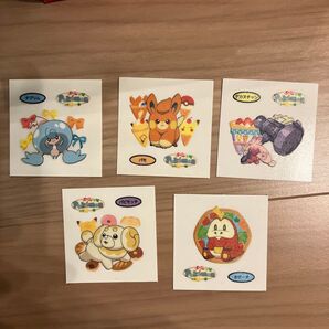 デコキャラシール ポケモンパン テブリム パモ デカヌチャン パピモッチ ホゲータ