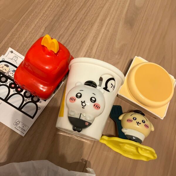 ちいかわ ハッピーセット ドリンクカップ ころころメジャー マクドナルド うさぎ パンケーキ