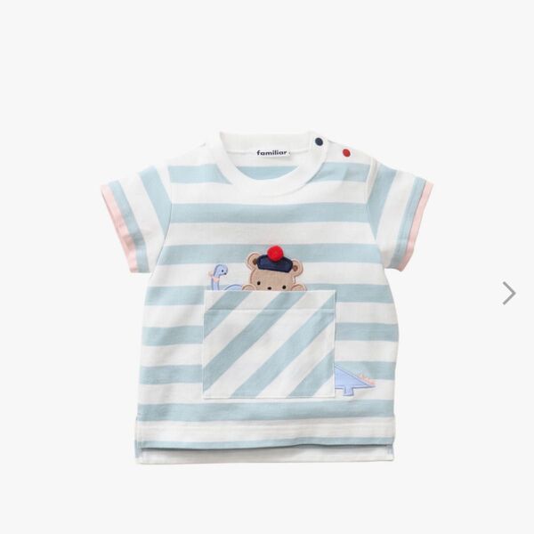 新品未使用 ファミリア恐竜Tシャツ100サイズ