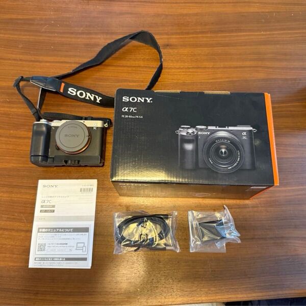 美品 SONY α7C a7C 本体セット ミラーレス ILCE-7C