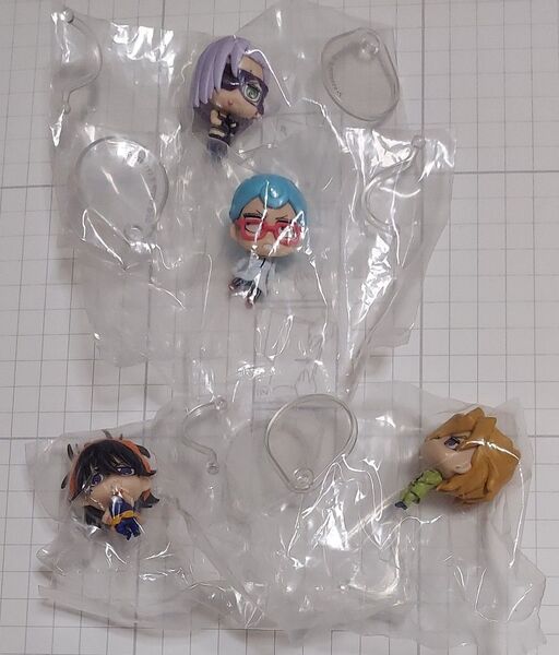 ジョジョの奇妙な冒険 ジョジョ ジョジョコレ フィギュア メローネ ギアッチョ フーゴ ナランチャ セット
