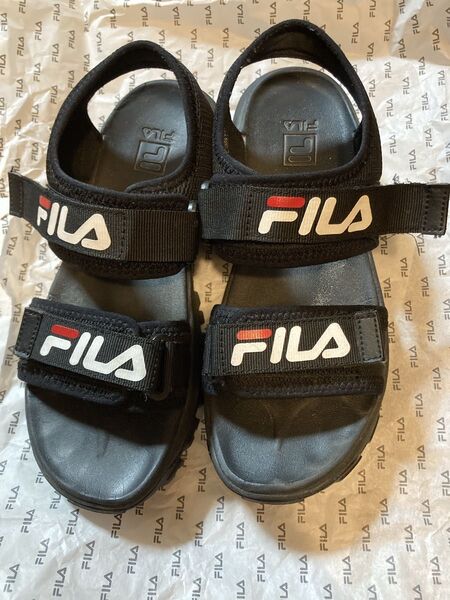 FILA TRACER スポーツサンダル 厚底 ユニセックス 2011Xブラック