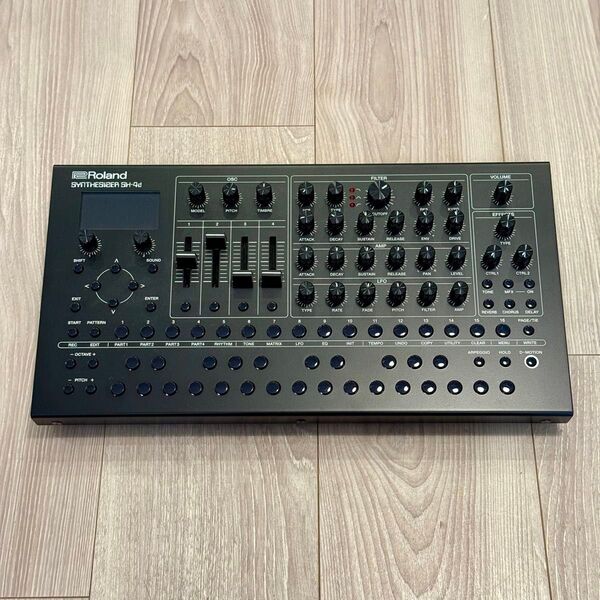 Roland SH-4d シンセサイザー ver2.0 アプデ済み 美品 付属品有