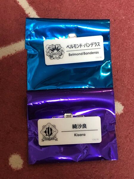 にじさんじ にじさんじフェス にじフェス展 ネームバッチ ネームバッジ ベルモンド・バンデラス 綺沙良