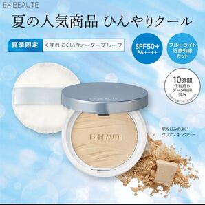 Ex:BEAUTEエクスボーテ クールフィットカバーパウダー ひんやりクール ★ケースとパフ付き★ 発送は現在ゆっくり目です!