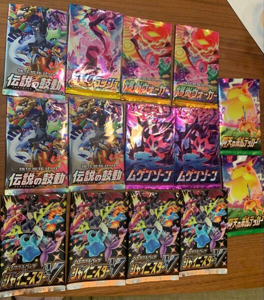 絶版パック シャイニースターV その他 拡張強化パック 18パック セット売り ポケモンカード ゲーム