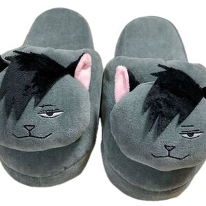 ハイキュー クロオネコ ルームシューズ アベイル(新品タグ付き)