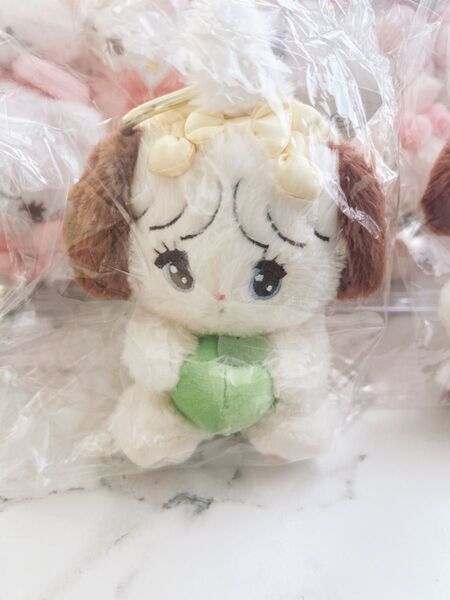 新作2点セットmikkoスフレぬいぐるみリール付きマスコット