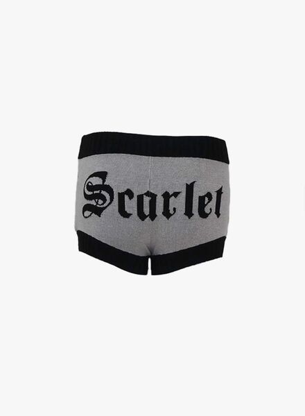 theredthread S logo knit pants micro