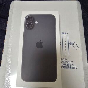 新品未開封 iPhone16 Plus 128GB ブラック SIMフリー