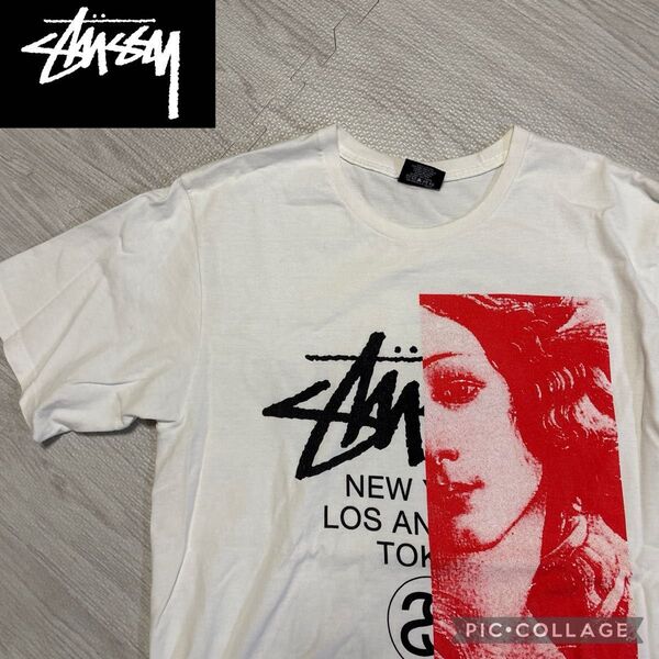 Stussy グラフィックプリント Tシャツ M
