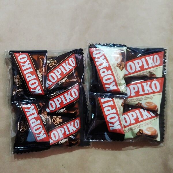 【ラスト】KOPIKO 2種類 コーヒー&カプチーノキャンディー コピコ