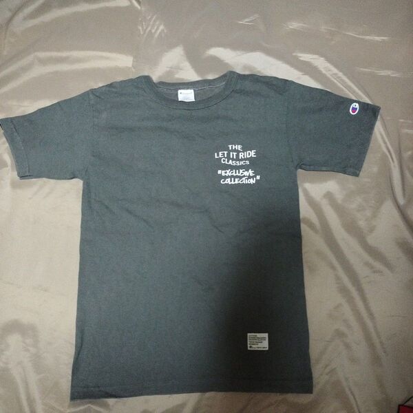 チャンピオン T1011 × Let it Ride コラボモデル Tシャツ