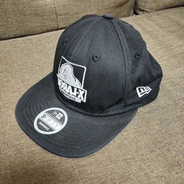 XLARGE× NEW ERA コラボキャップ 9FIFTY ブラック