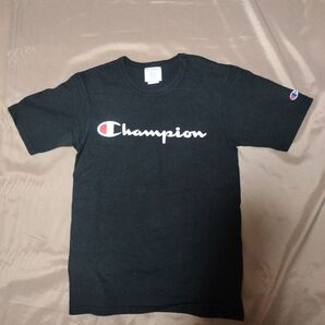 Champion リバースウィーブ Tシャツ ブラック