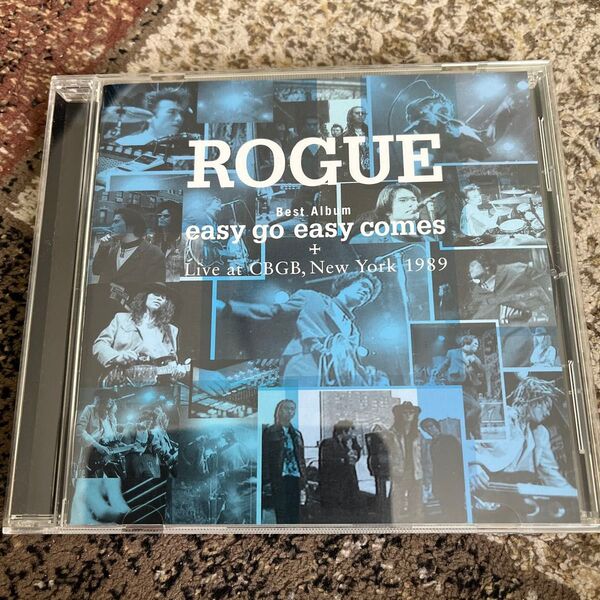 ROGUE BestAlbum easy go easy comes+Live at CBGB New York 1989