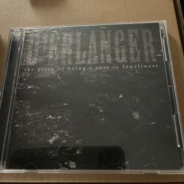 D'ERLANGER the price of being a rose is loneliness 初回dvd付