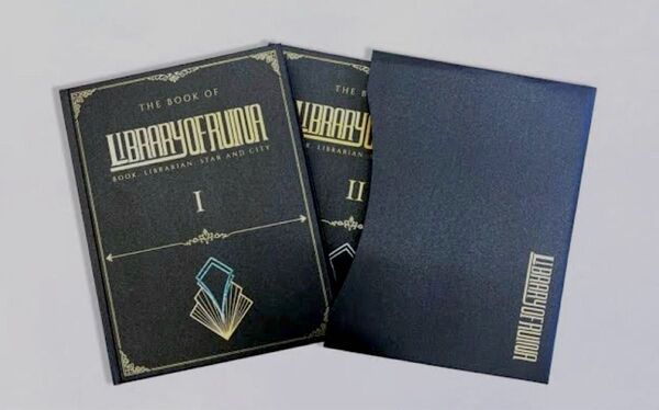 ライブラリーオブルイナ アートブック 新品未使用